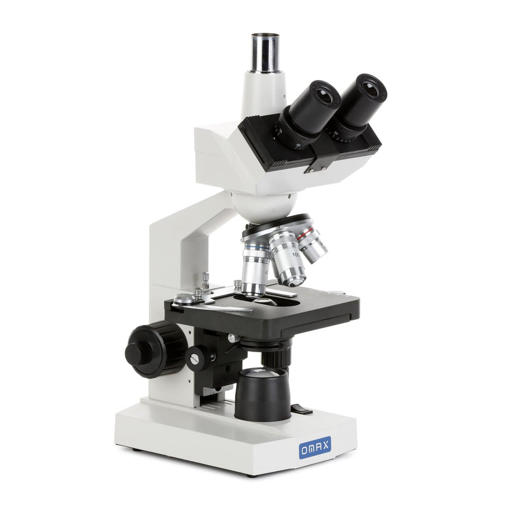 OMAX 40X-2500X LED Lab Trinocular Compound Microscope with Double