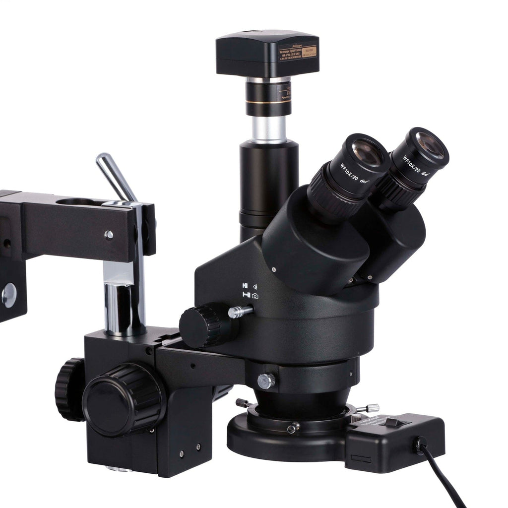 AmScope Biological Microscope 4 lens extras outlet