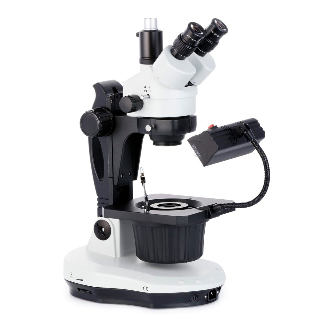 めめこ AmScope GM400 Series Advanced Jewel Gem Zoom Trinocular Stereo Microsc