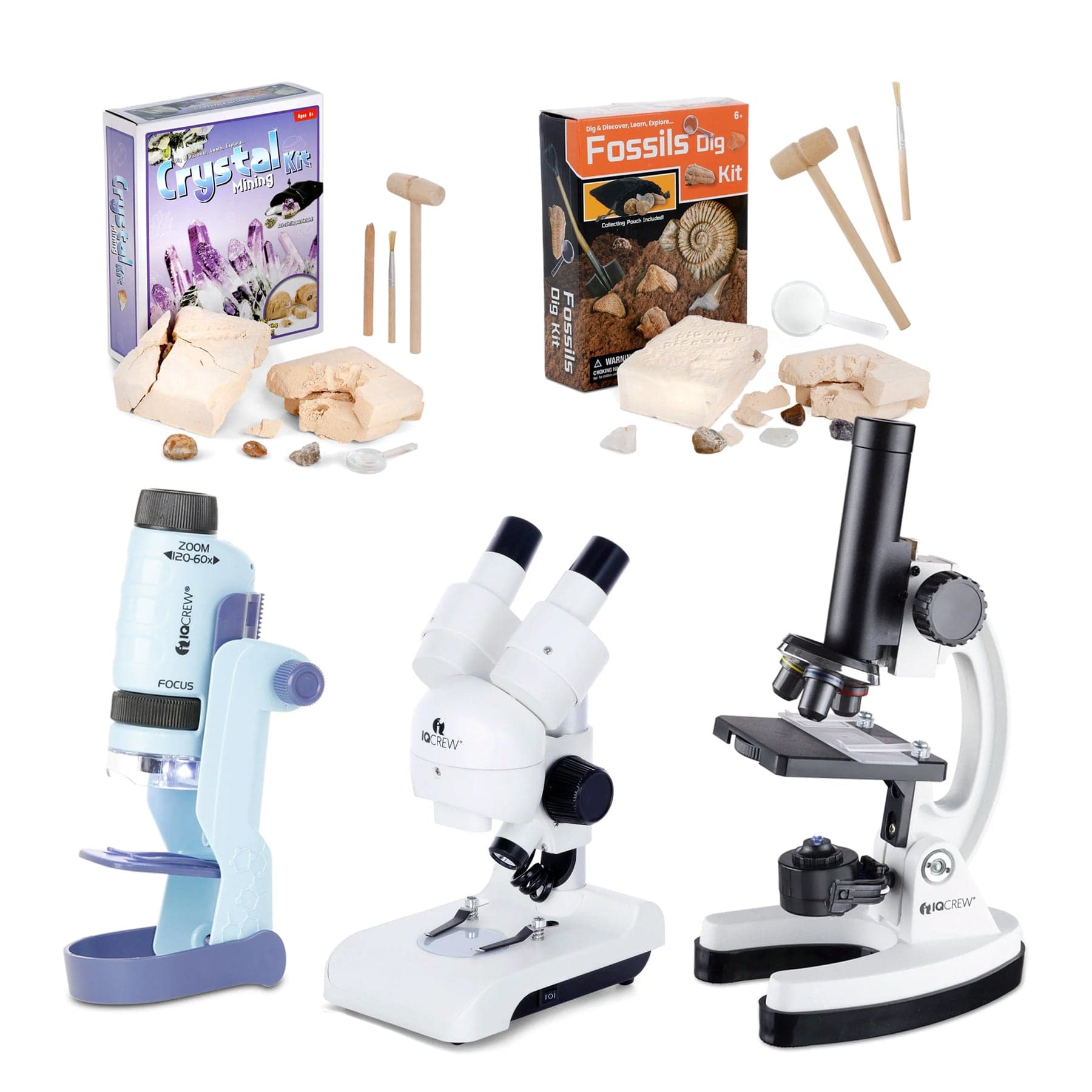 Holiday Special STEM Science Explorer Bundle for Kids – Microscope