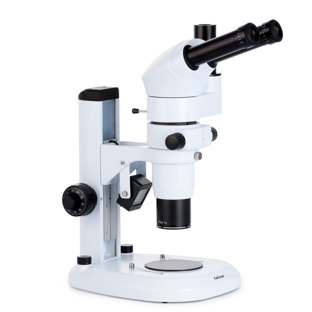 Ｍ子 ❺・UV AmScope PM240 Series Zoom Trinocular Stereo Microscope 8X-80X Magnific
