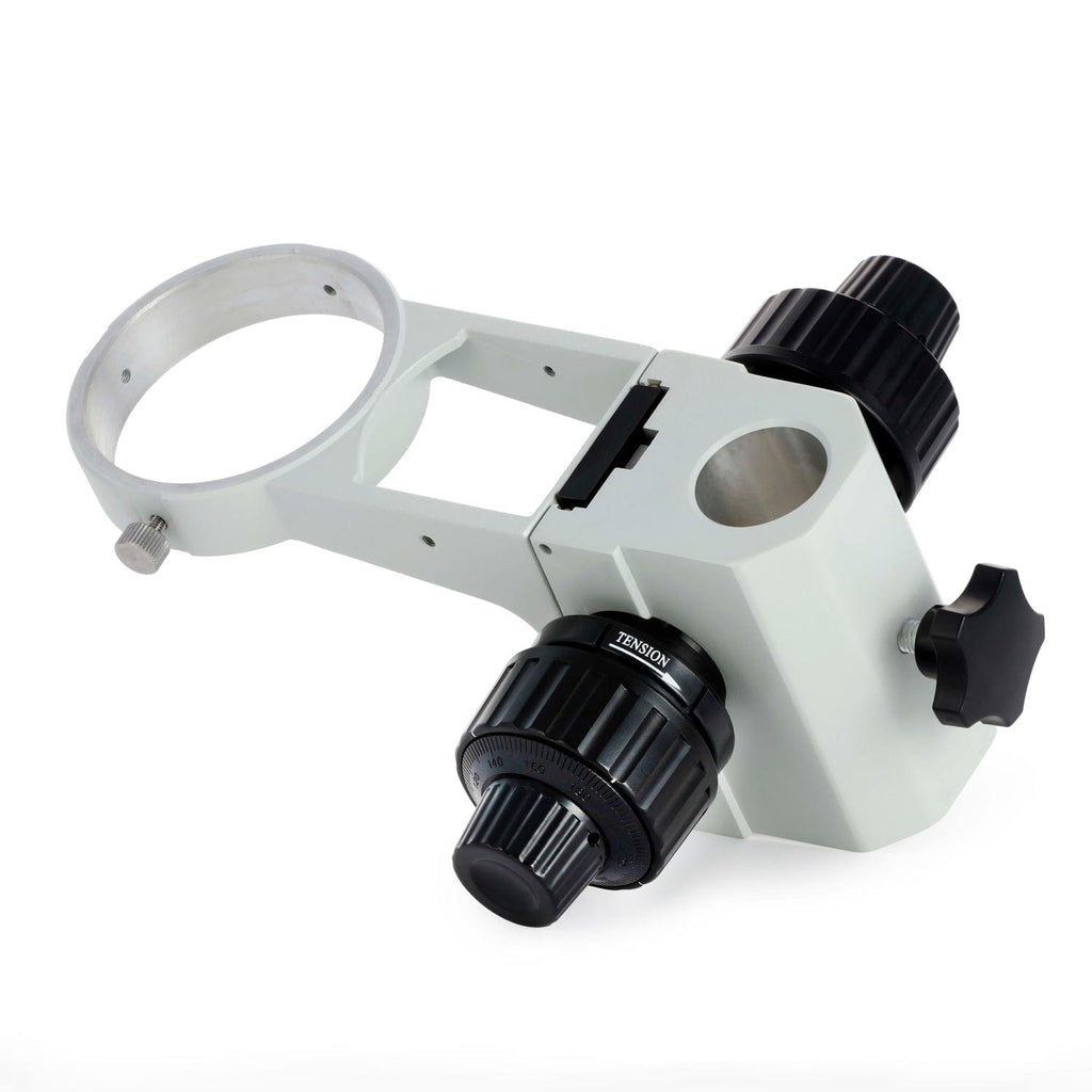 AmScope Stereo Microscope Focusing Block with Coarse and Fine Focus, 76mm  Collar, 32mm Tube Mount