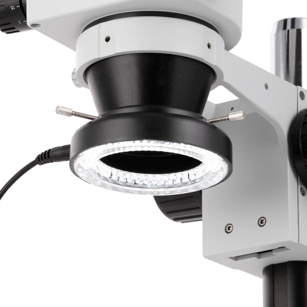 AmScope 144-LED Microscope Ring Light with Adapter
