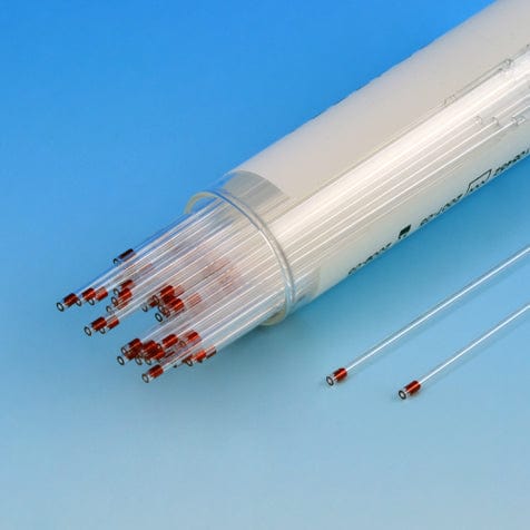 500 Pcs Capillary Tube Glass Micro Pipette Melting Point Hematocrit | UK