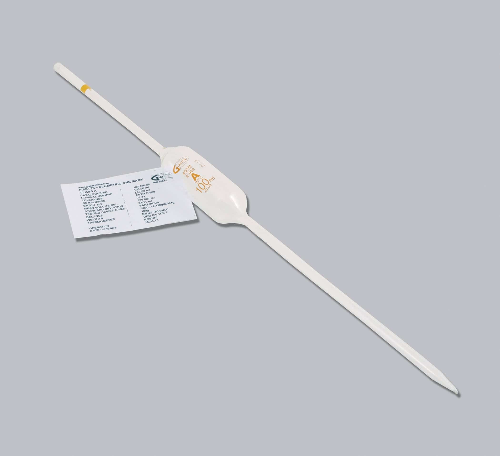 Marienfeld 5 mL Volumetric Pipette – Class AS, Soda‑Lime Glass, Germany –  London LaboQuip, image size:2100x1915