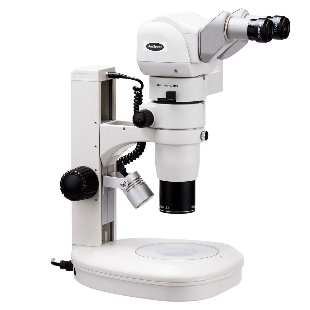 AmScope PM230 Series Zoom Trinocular Stereo Microscope 8X-80X Magnific