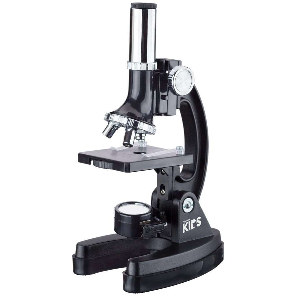 IQCrew By AmScope M30 Series 52-pcs STEM Microscope Kit for Kids 120X