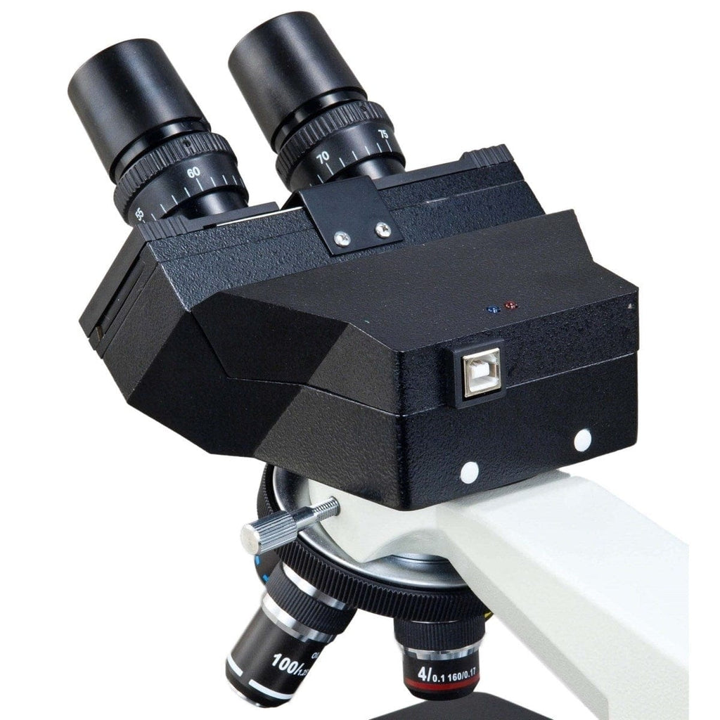 40X-1000X 3MP Digital Integrated Microscope with Halogen Illumination