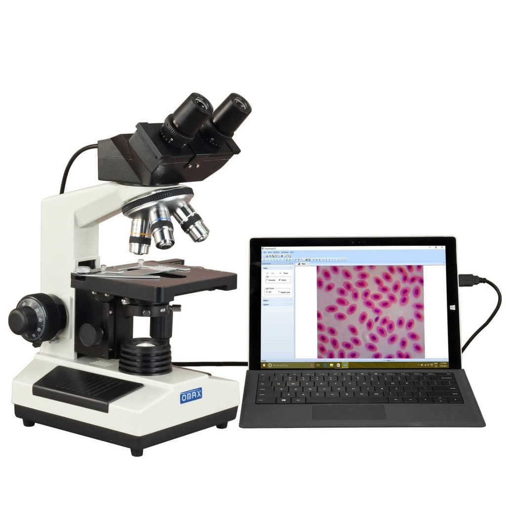 40X-2500X 3MP Digital Integrated Microscope with Halogen