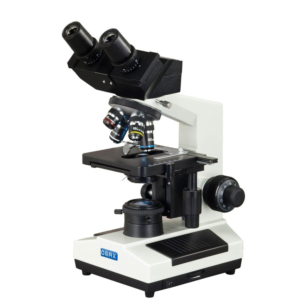 OMAX 40X-2500X Built-in 3.0MP USB Camera Binocular Compound Kohler LED  Microscope with Aluminum Case