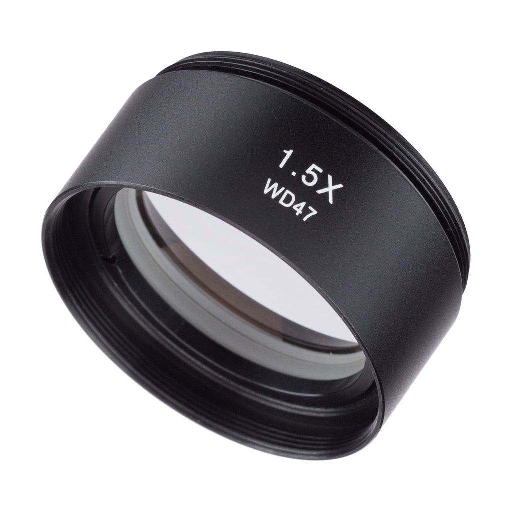 AmScope 1.5X Magnification Barlow Lens For ZM Series Stereo Microscope