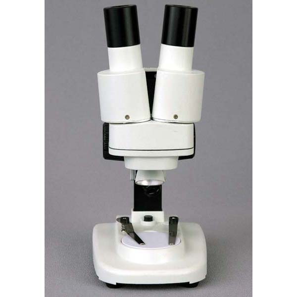 AmScope SE100X Binocular Stereo Microscope with 20X Magnification and