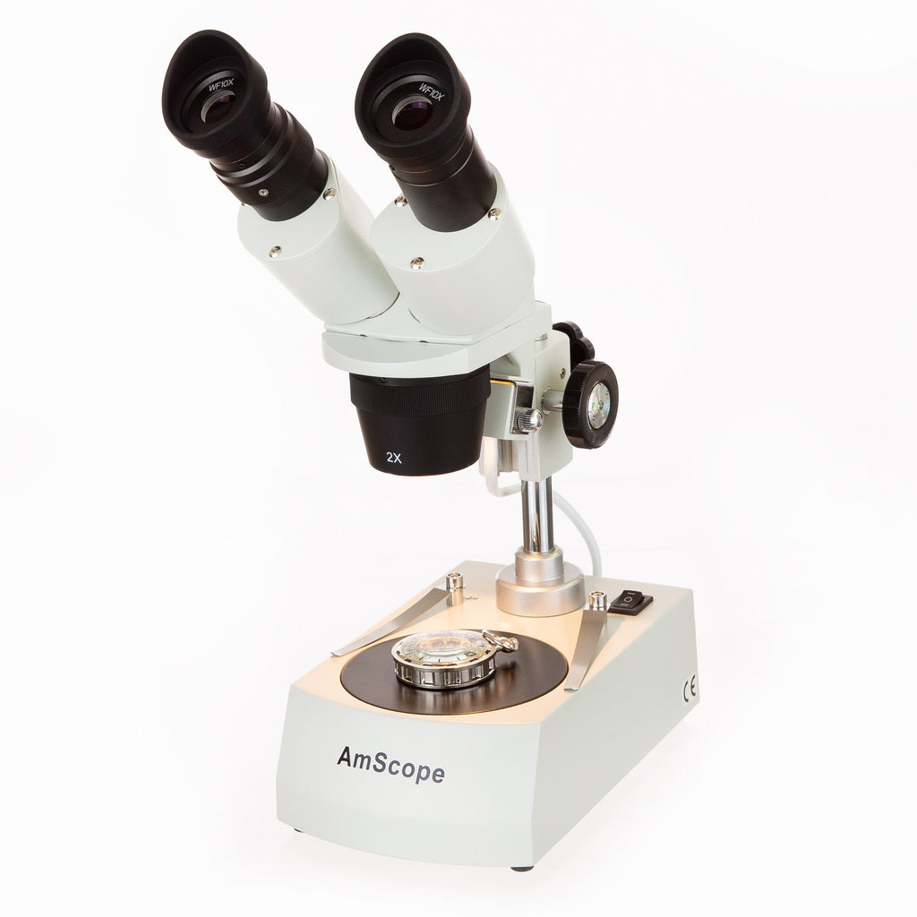 Microscope binoculaire composé 40X-6000X, avec 30 échantillons