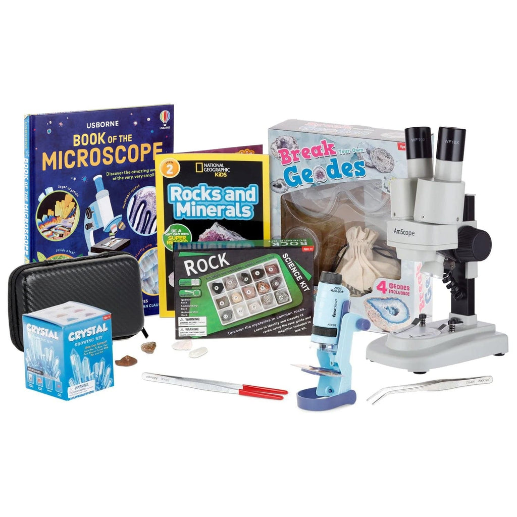 Amscope KVB-GEO-612-EXP KVB-GEO-612-EXP Monocular Compound Microscope ...