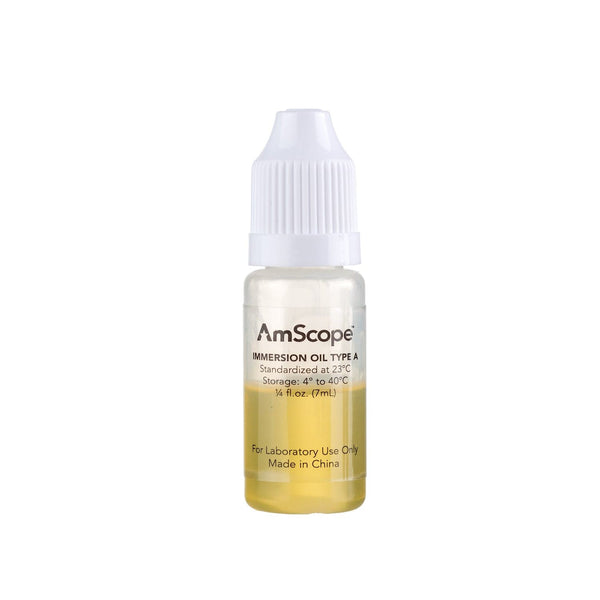 Oil Film AmScope Microscope Immersion Oil - Type B High Viscosity 1 Oz ...