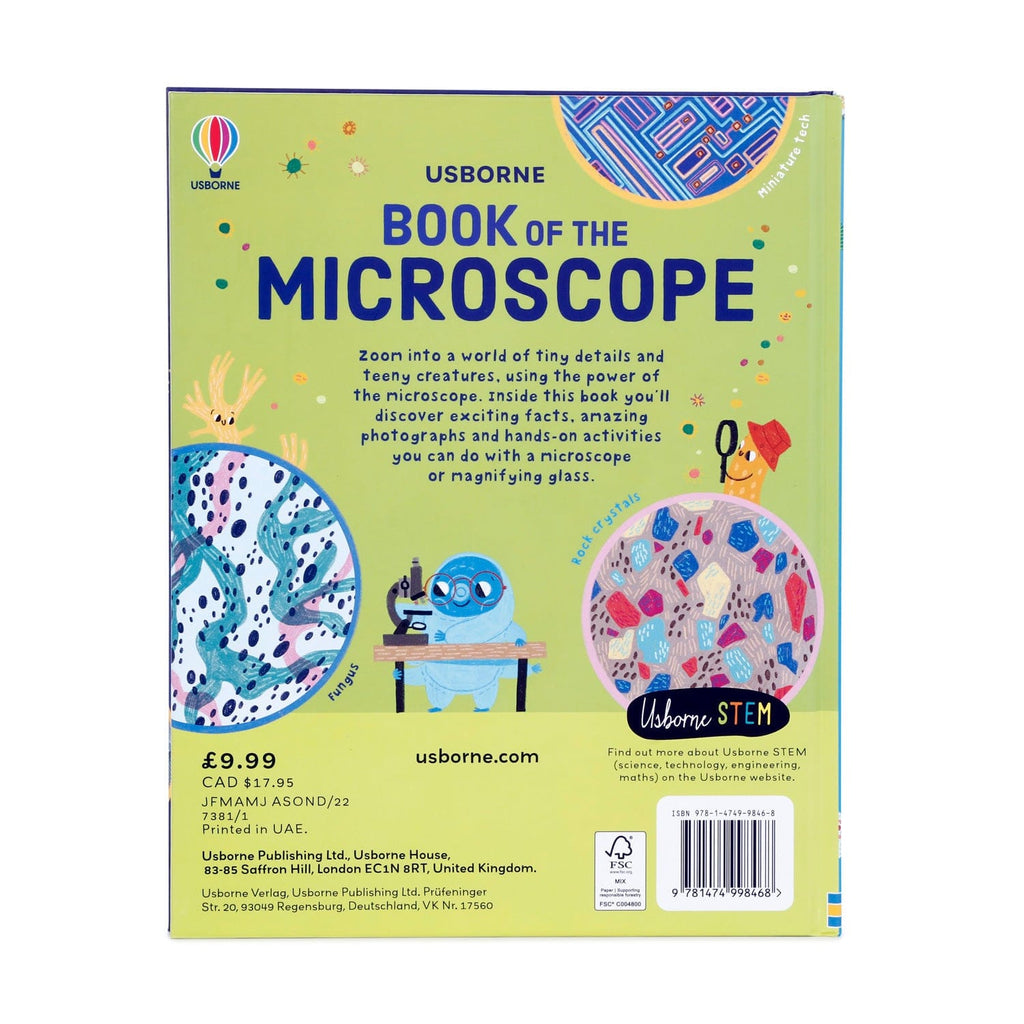 AmScope Book of the Microscope by Alice James: A Practical Introductio