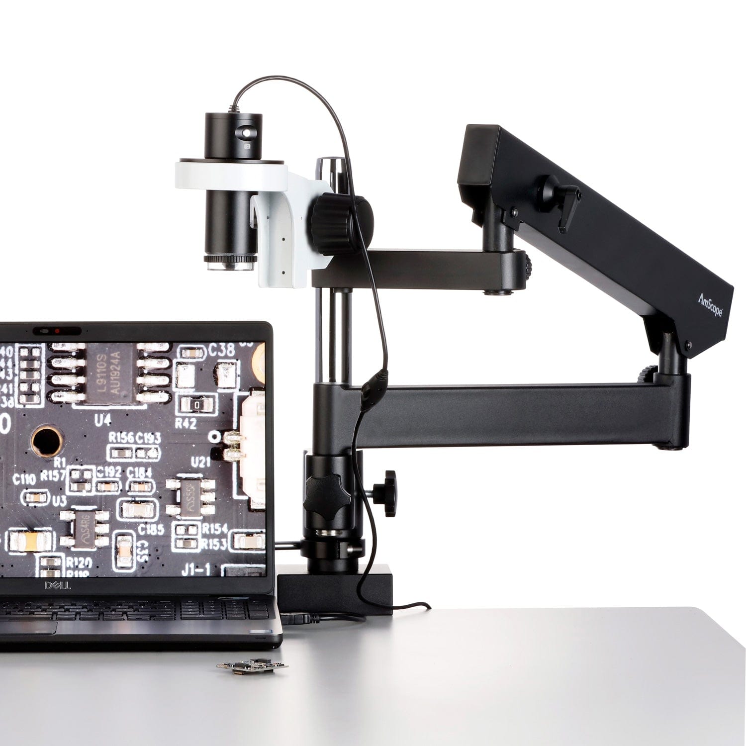 Articulating Arm + Post Clamp | 5.1MP/USB | Polarizer