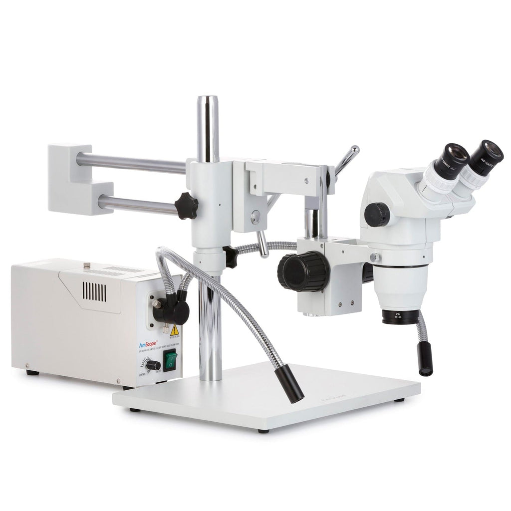 AmScope ZM-4 Series Advanced Zoom Trinocular Stereo Microscope 2X-225X