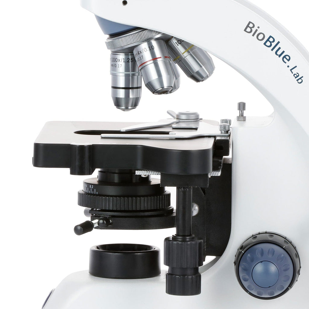 Euromex BioBlue Lab Tinocular Compound Microscope 40X-1000X Magnificat ...