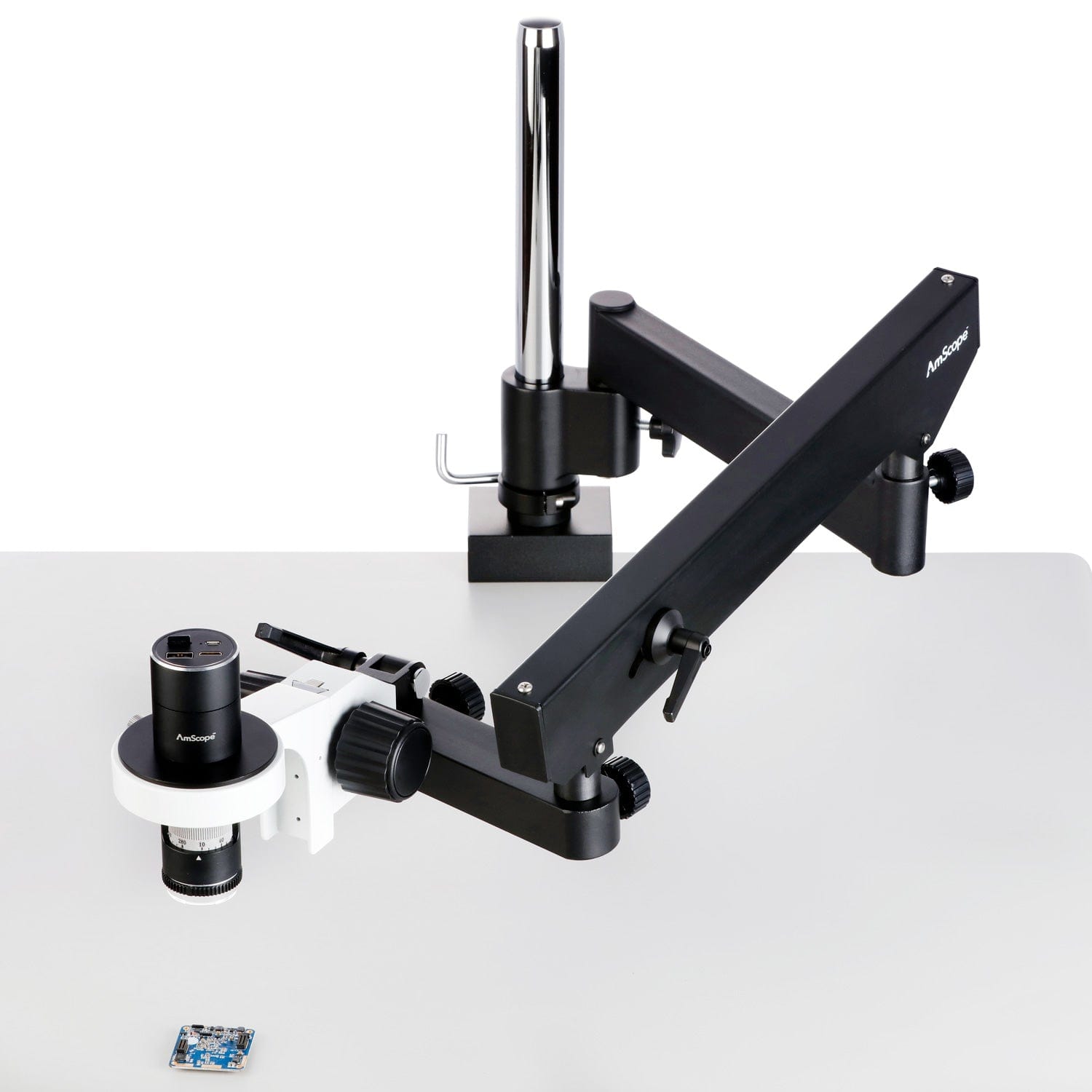 Articulating Arm + Post Clamp | 2.1MP/HDMI | Polarizer