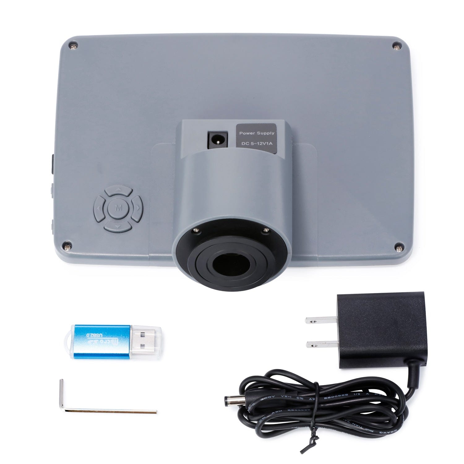 AmScope B120-DMH18070 Binocular Biological Microscope 1000X Magnification and 1W LED Light Source