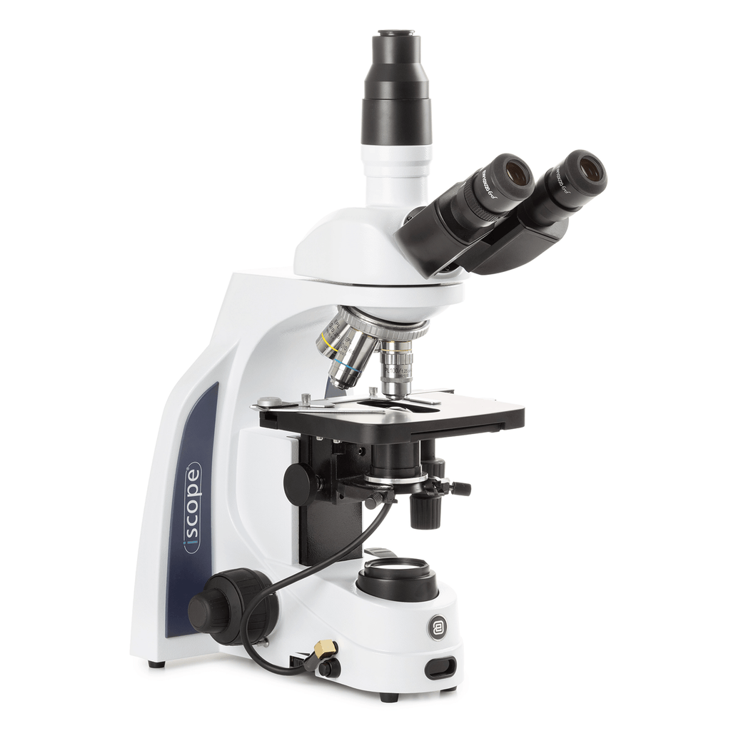 Euromex iScope Darkfield Trinocular Compound Microscope w/EWF 10X/20mm ...