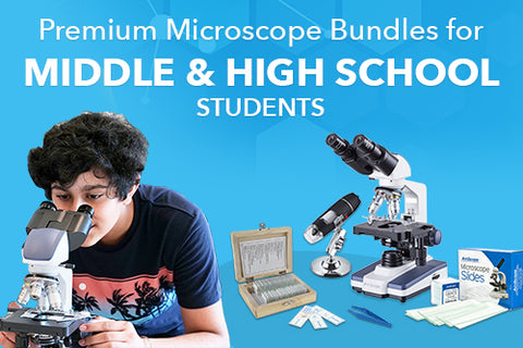 Premium Microscope Bundles for Middle School and High School Students