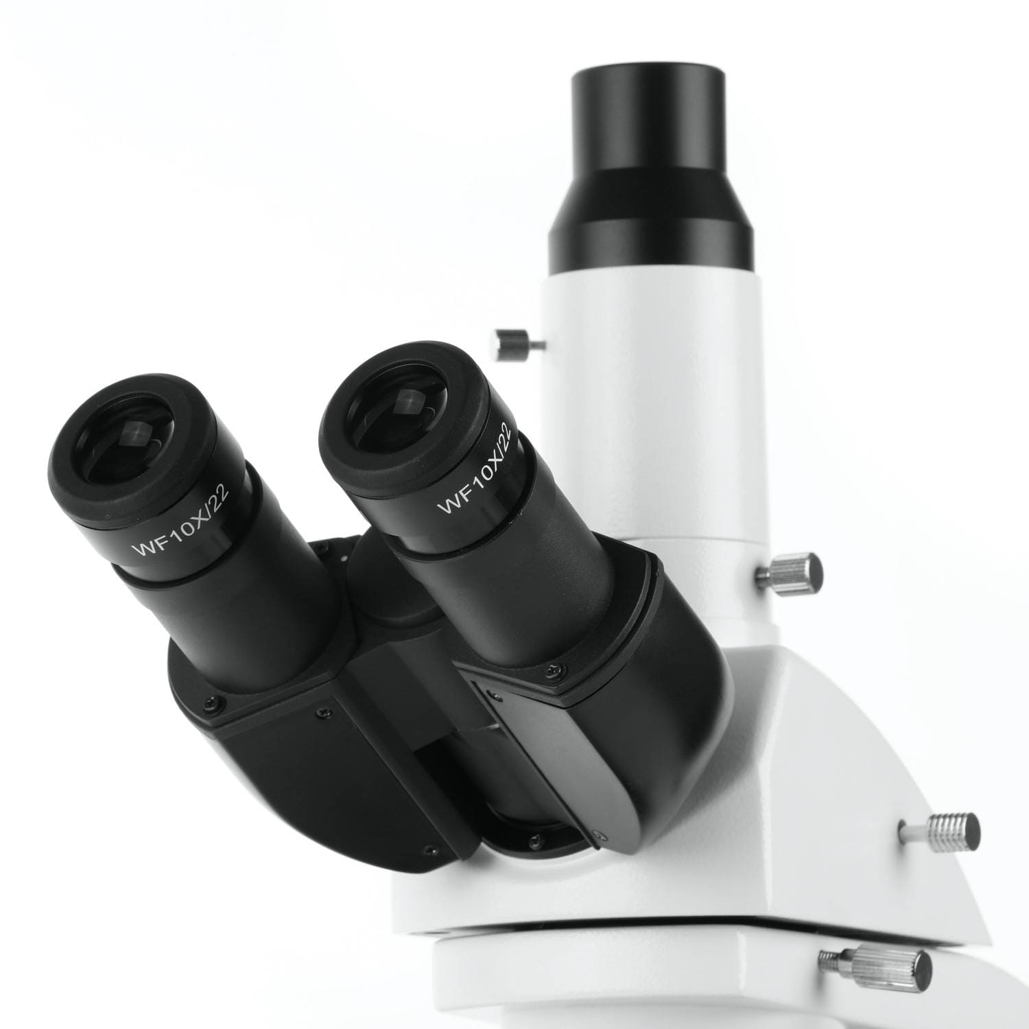 AmScope T670 Series Infinity-corrected Darkfield Trinocular Compound Microscope with LED Koehler Illumination, Quintuple Nosepiece and Optional Digital Camera