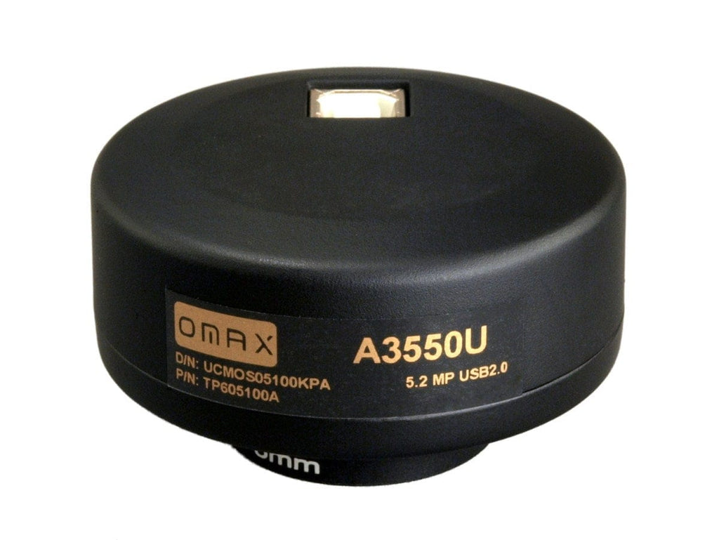 OMAX 5MP USB 2.0 C-Mount Microscope Camera for Windows, Mac OS, and Li ...
