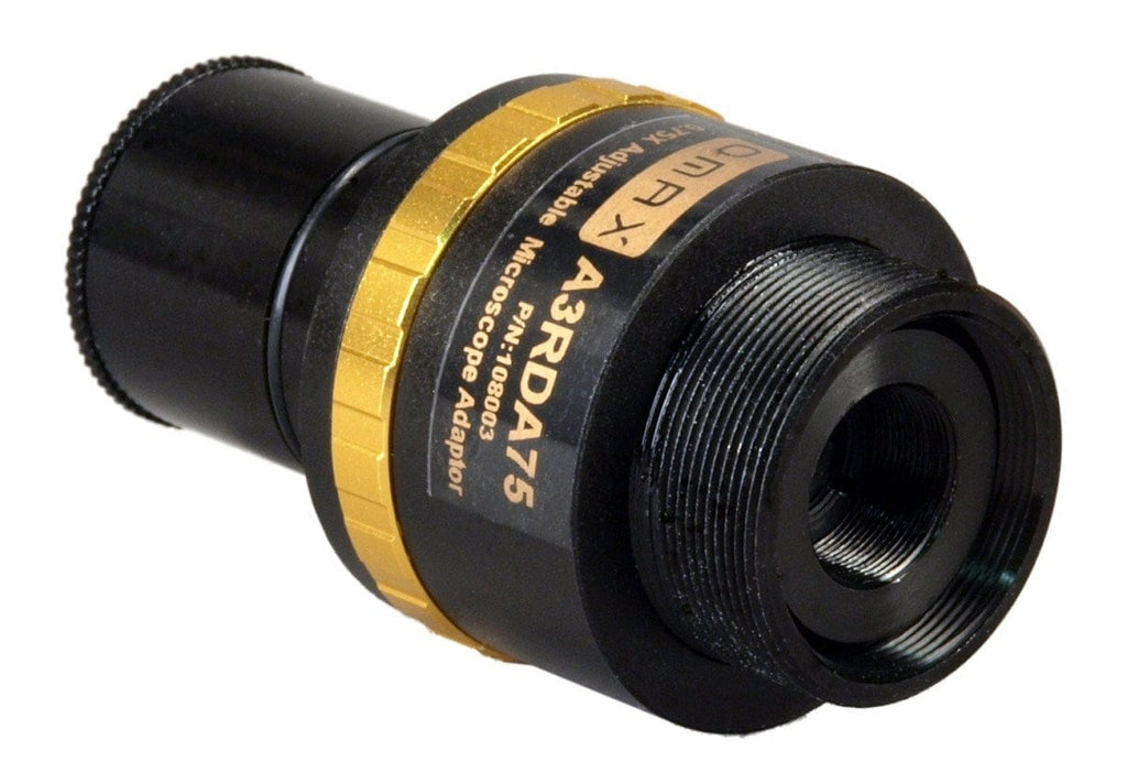 0.75X Adjustable Reduction Lens for Microscope Camera – AmScope