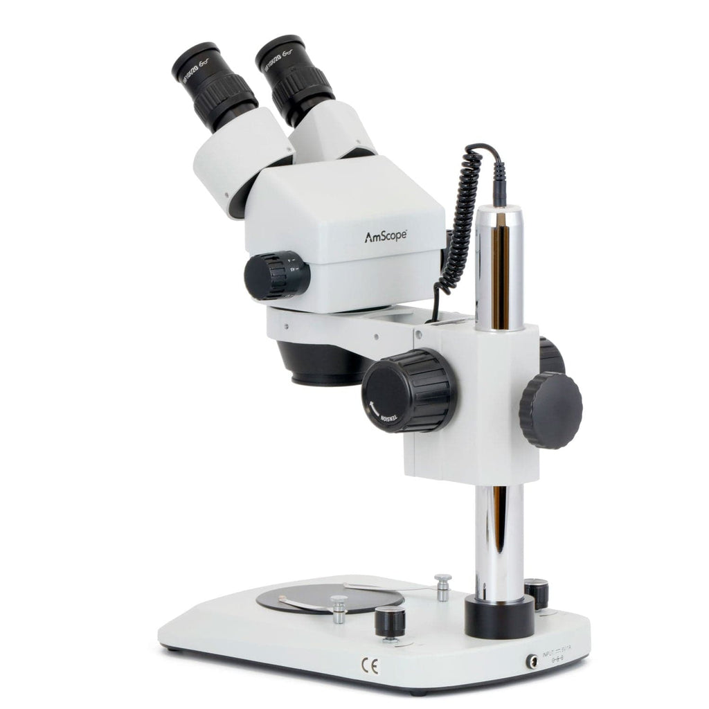 AmScope SM-2BN-LED Binocular Stereo Microscope with Dual Illumination