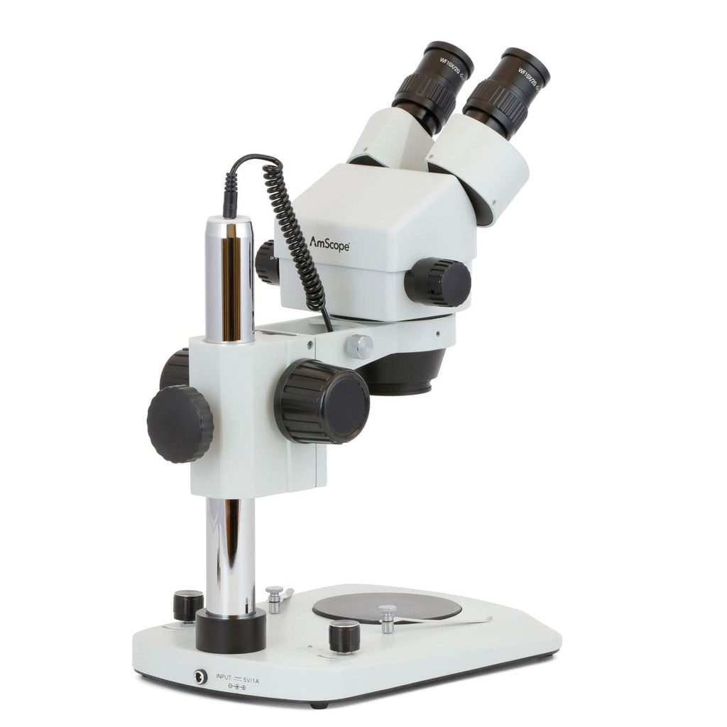 AmScope SM-2BN-LED Binocular Stereo Microscope with Dual Illumination