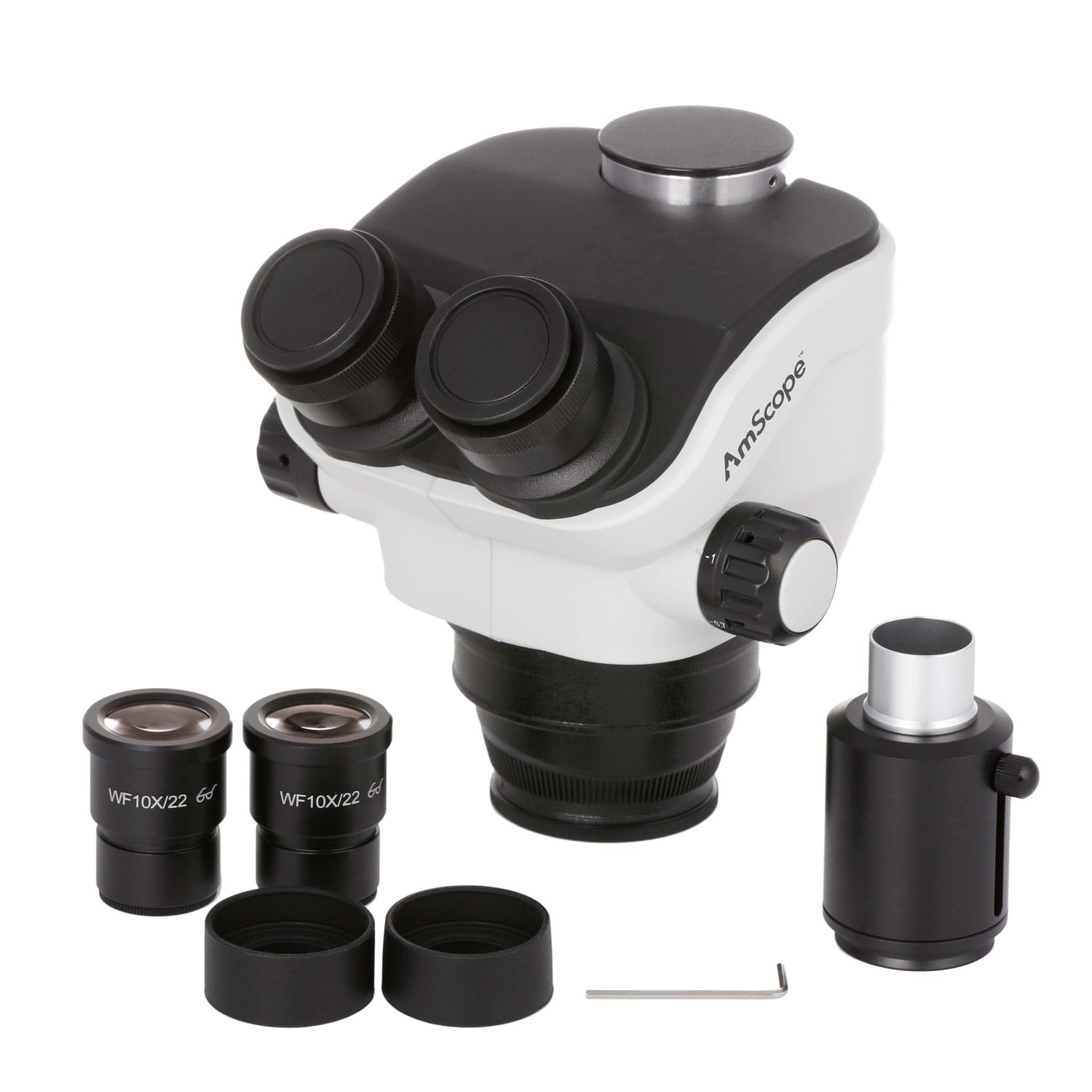 AmScope SZ-9TP SZ-9TP Simul-focal Zoom Stereo Microscope on Swing-arm Stand