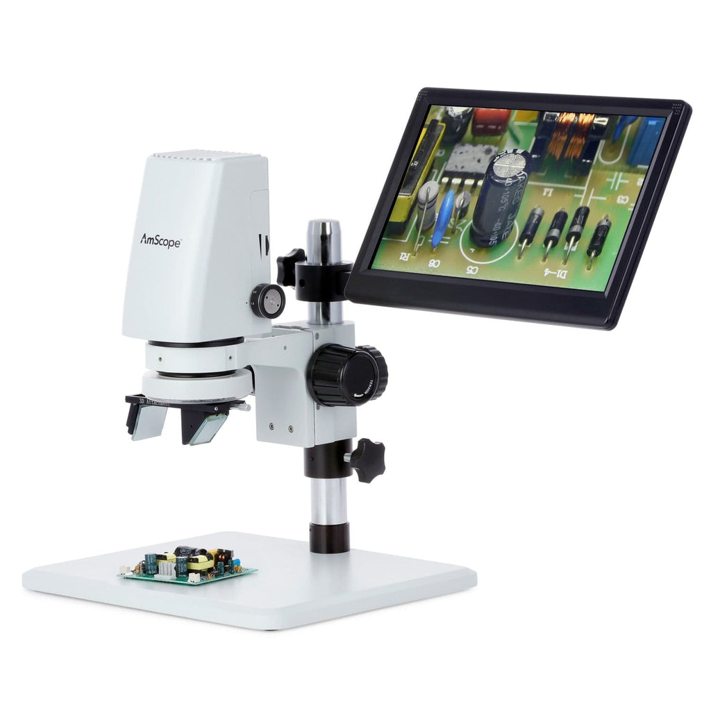 AmScope DM750 Series Zoom Tabletop Video Inspection Digital Microscope