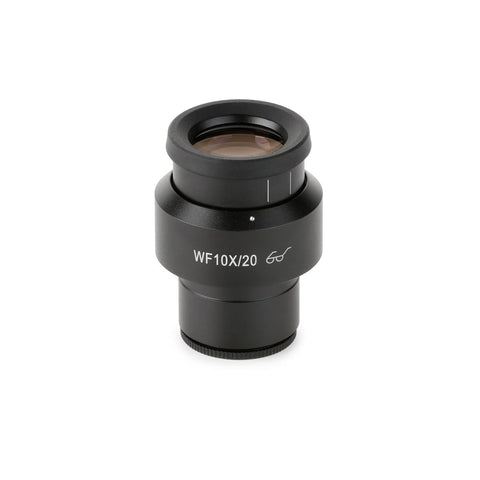 Focusable Extreme Widefield 10X Microscope Eyepiece w/ Reticle (30mm)