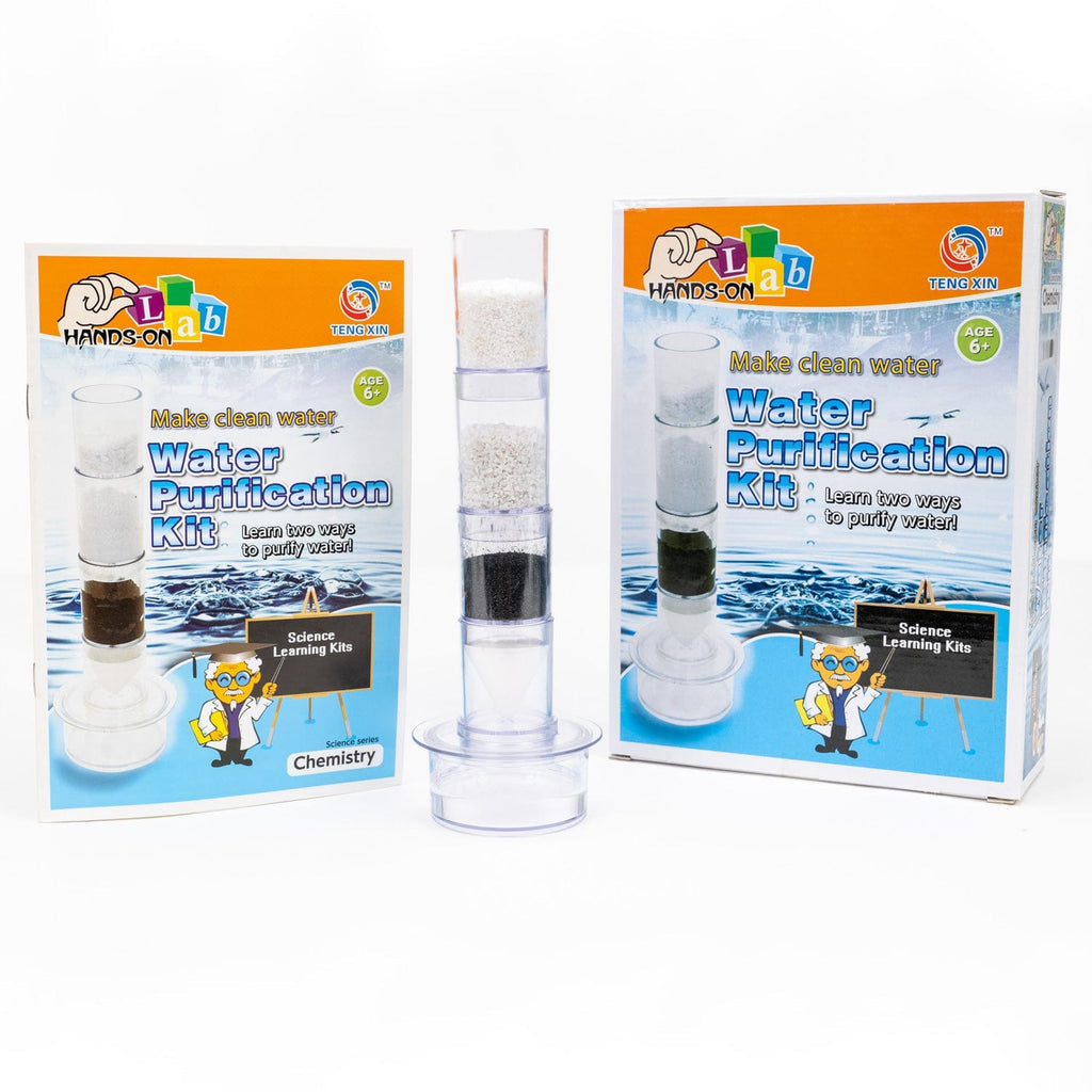 IQCREW By AmScope Kid's Build Your Own Water Purification System Activity Kit