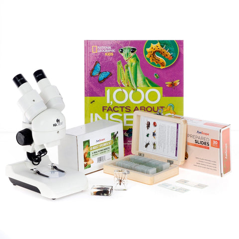 Genuine Insect Adventurer  Series Set featuring Deluxe All-In-One Stereo Microscope, Ultimate Insect Exploration Set and more