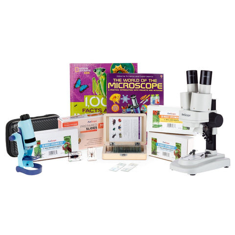 Genuine Insect Explorer Series Set featuring 60X-120X Portable LED Handheld Microscope, Ultimate Insect Exploration Set and more