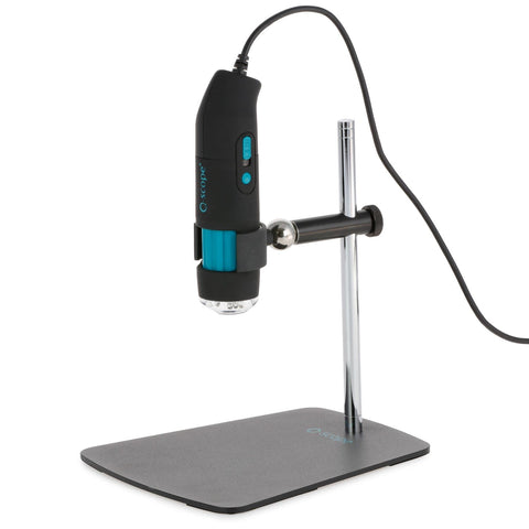 Q-Scope 500X 2MP Handheld USB Digital Microscope with LED Illumination and Ball-Joint Stand