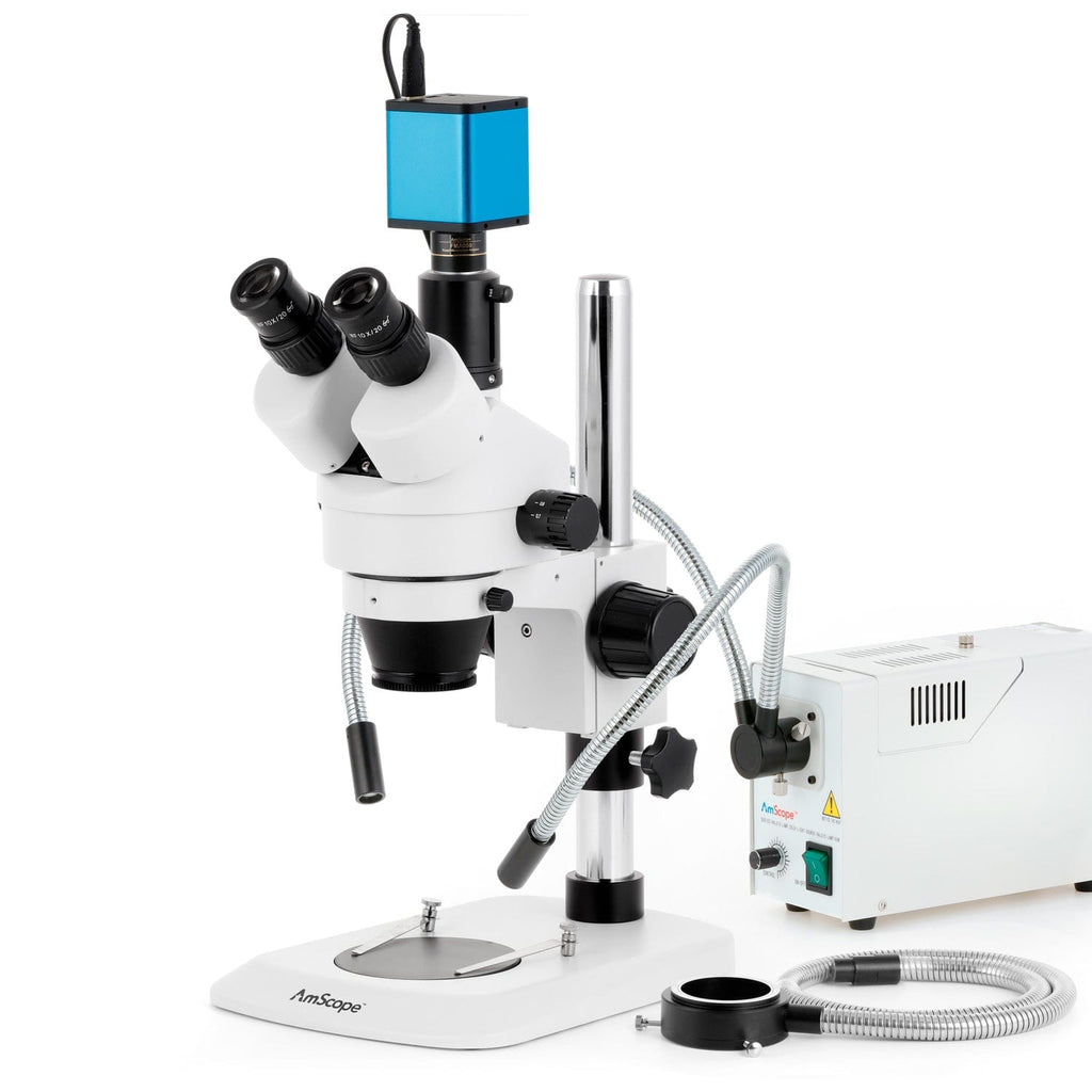 AmScope SM-1 Series Industrial Inspection Zoom Trinocular Stereo Micro