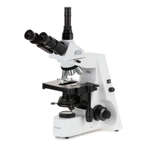 Trinocular Koehler Microscope with Plan Optics