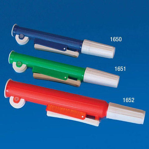 Globe Scientific Pipette Filler, Quick-Release for up to Pipettes