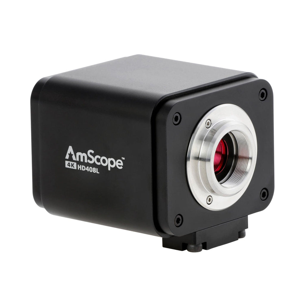 AmScope HD Series 4K 30fps 8MP HDMI/USB Color CMOS C-mount Microscope
