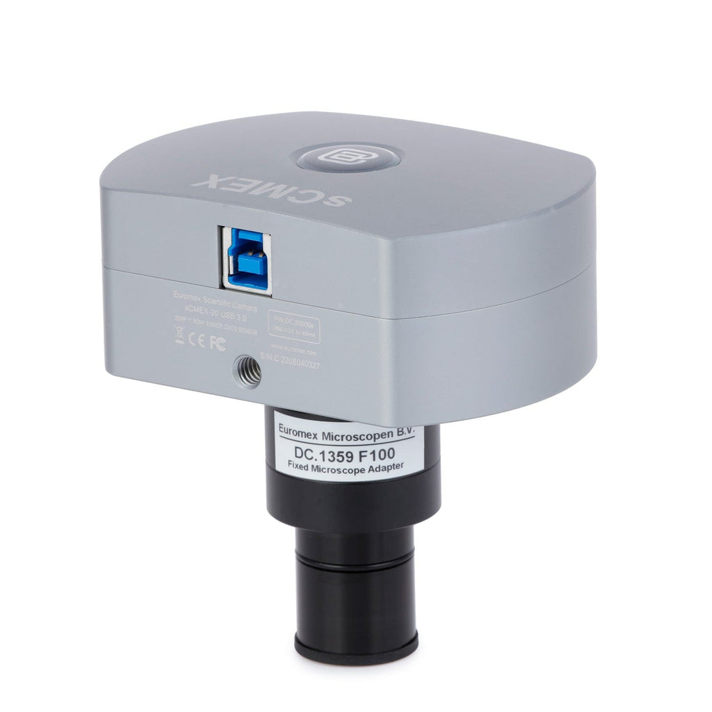 AmScope DC Series Scientific sCMOS 20MP USB 3.0 C-Mount Microscope Cam