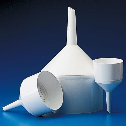 Globe Scientific Polypropylene Buchner Funnel - Available in 8 Sizes