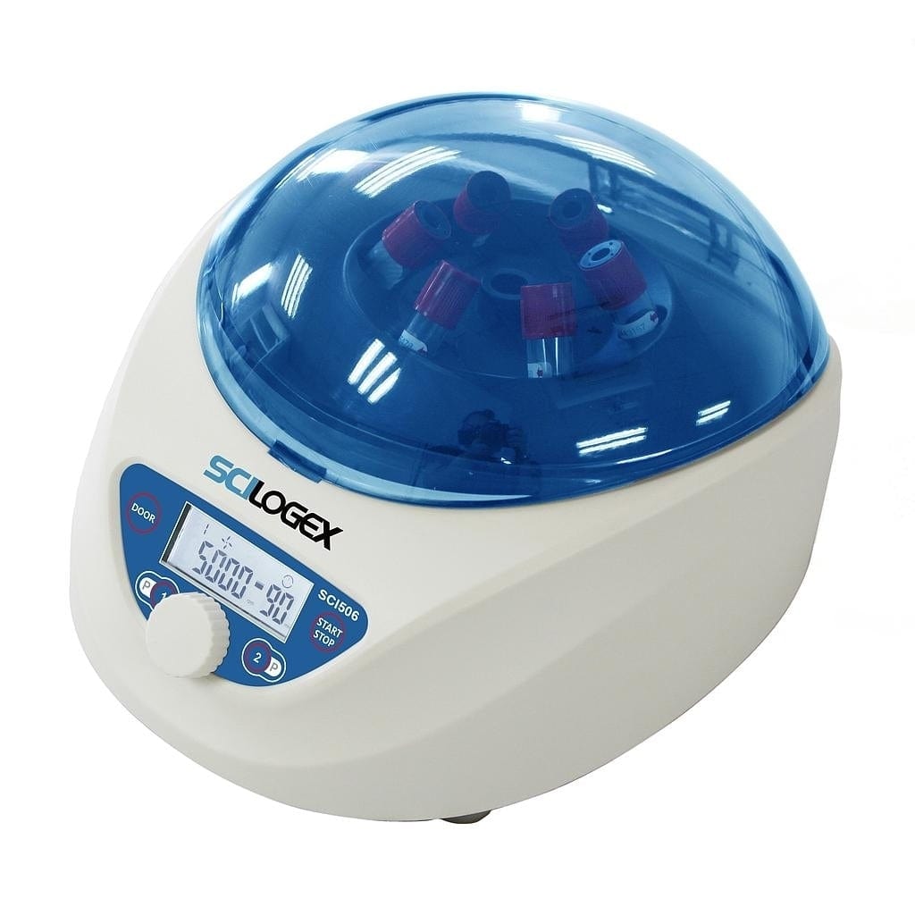 Scilogex SCI506 LCD Digital Clinical Centrifuge, with 6 x 1.5-15ml rotor, 300-5000rpm