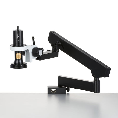 1080p Wi-Fi/USB All-in-One Digital Microscope with Zoom Optics on Articulating Arm