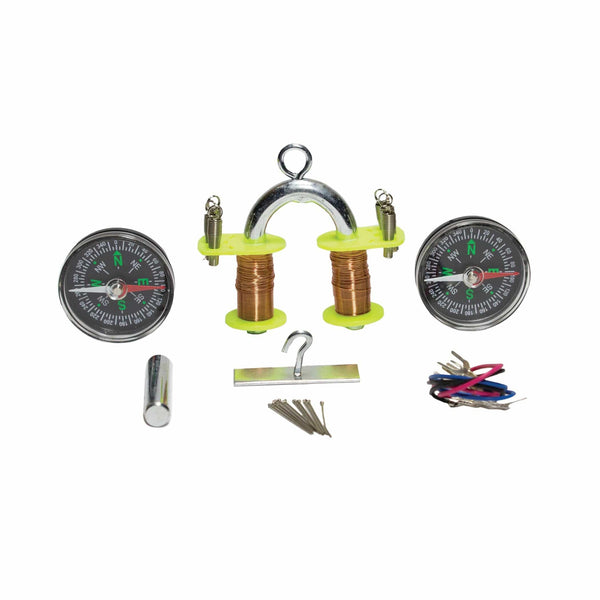 United Scientific Electromagnet Kit - High School Physics Lab Set With Manual & Storage Case