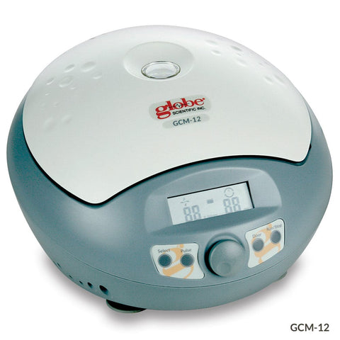 Globe Scientific Centrifuge, Micro, 12-Place, High Speed, 120v - 240v, 50/60Hz, US, UK, EU Plugs (Includes: 12-Place Rotor for 1.5mL and 2.0mL Microcentrifuge Tubes)