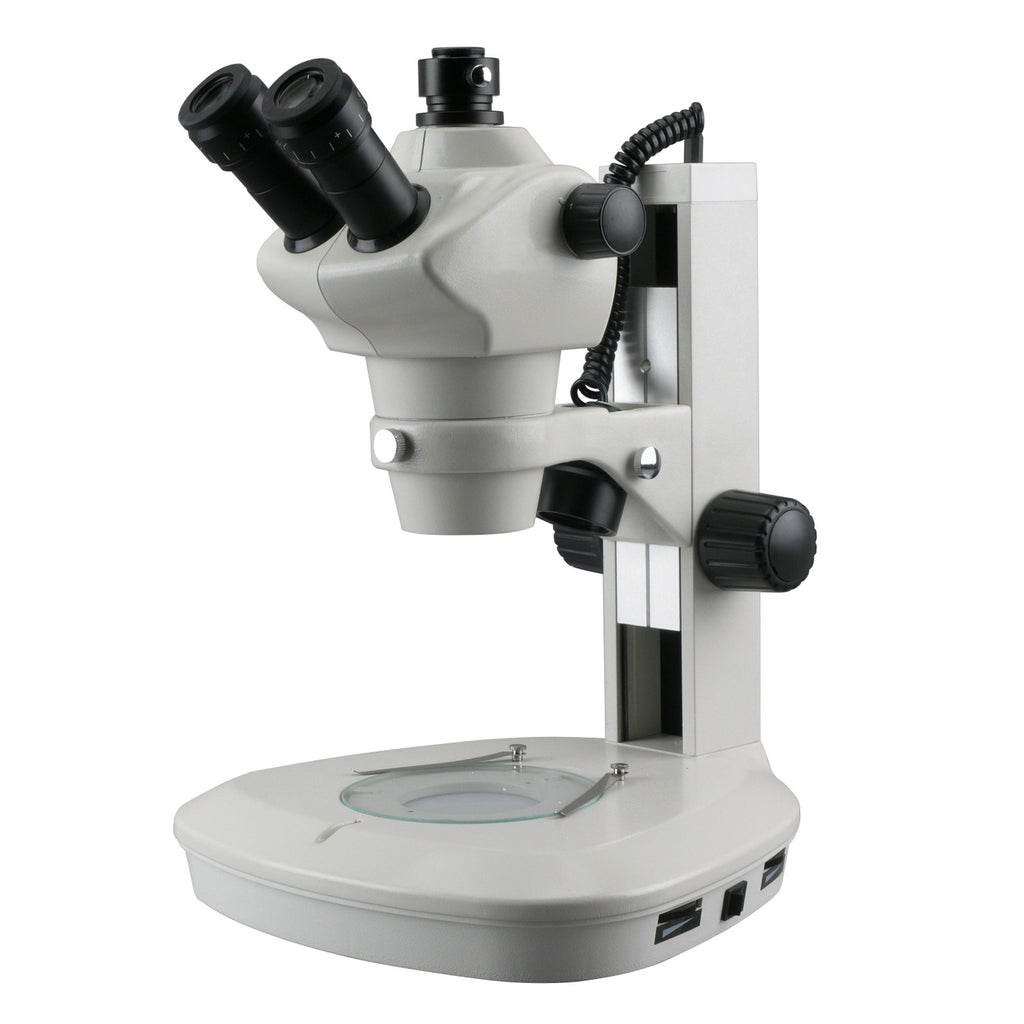 AmScope SF-2 Series Zoom Trinocular Stereo Microscope 8X-50X Magnifica